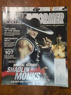 Gameinformer #139 Mortal Kombat