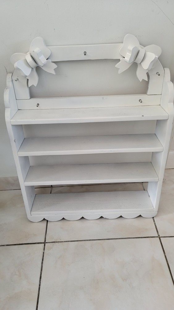 REAL WOOD Shabby Chic Decorative Wall Shelves