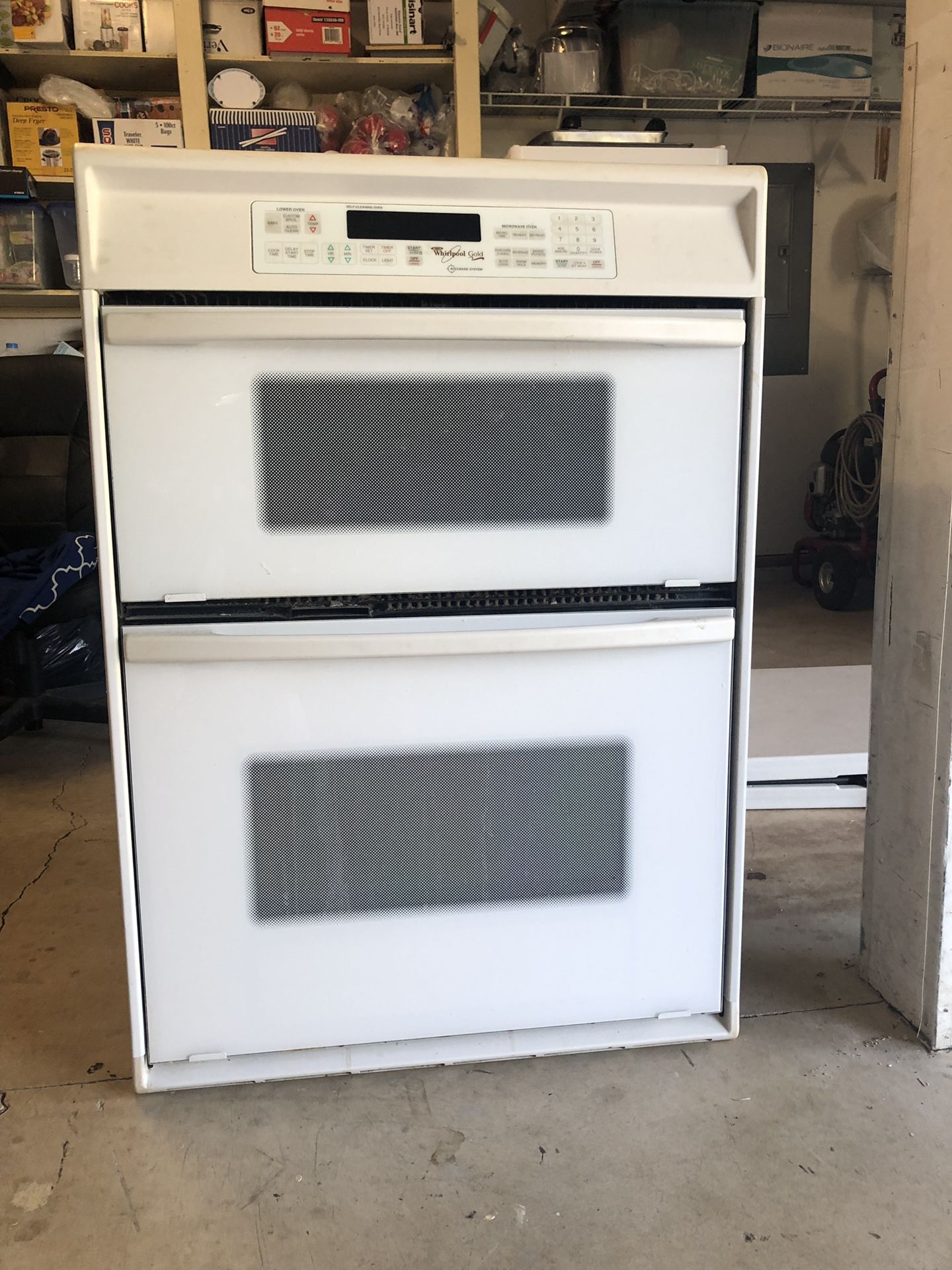 FREE ...YOU HAUL Microwave and oven combo whirlpool brand