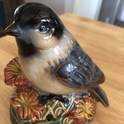 Chirping Bird Figurine