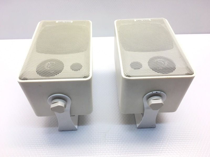 Logical Choice Technologies 8 OHMS Audio Enhancement Speakers Lot Of 2 Pair