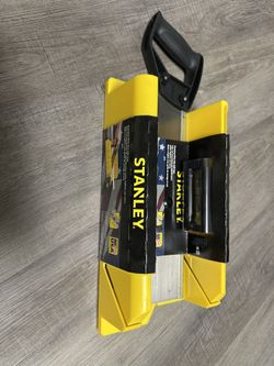 Stanley Miter Box With Saw New Never Used