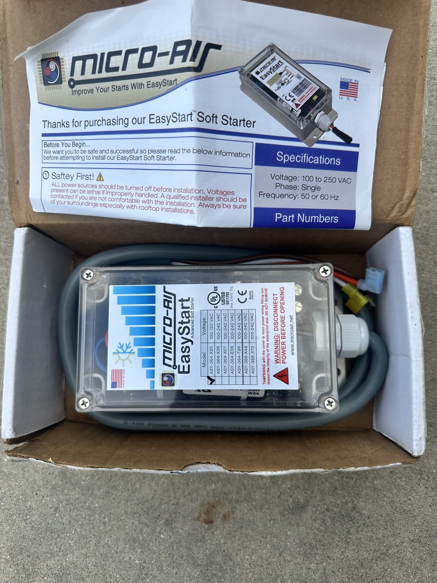 Rv Ac Easy Start