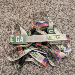 Sunday country thunder ga tickets wristbands