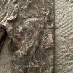 Abercrombie & Fitch Baggy Workwear Pants Camo 