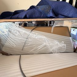 Xl mirror with stand