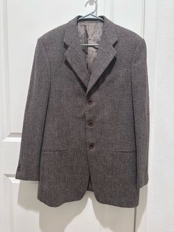 Armani Collezioni Menswear  Brown Jacket Size 45R