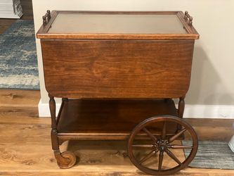 Vintage Paalman Furniture co. Tea cart-grand rapids, Michigan