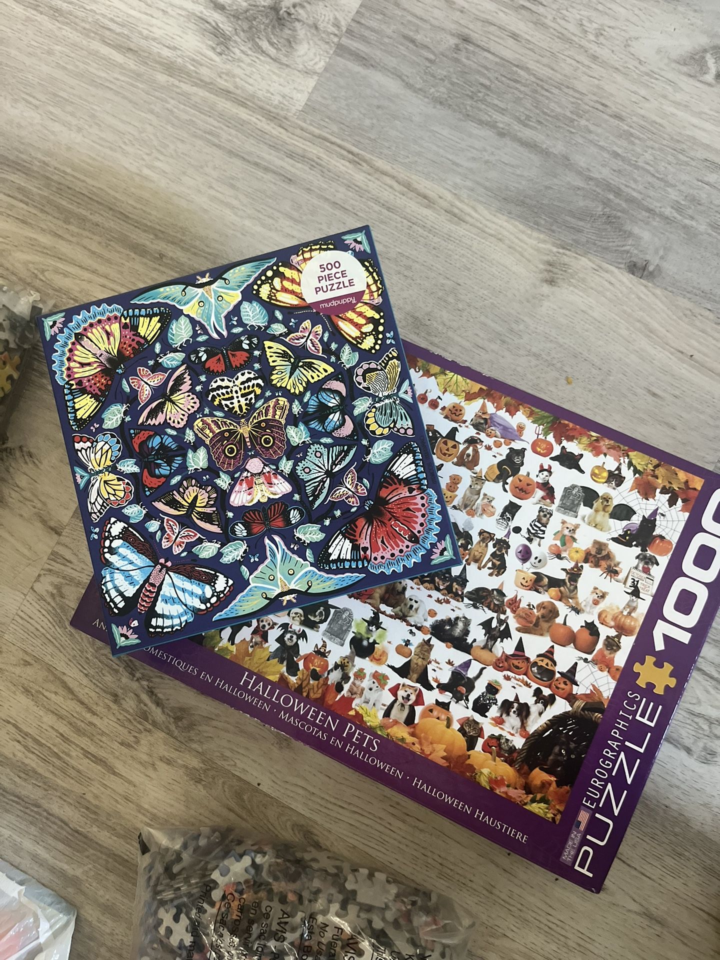 Variety Of Puzzles - All Pieces Accounted For