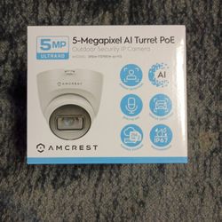 Amcrest 5-Megapixel AI Turret PoE
