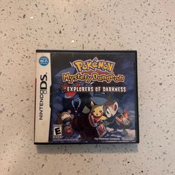 Pokemon Mystery Dungeon Explorers Of Darkness