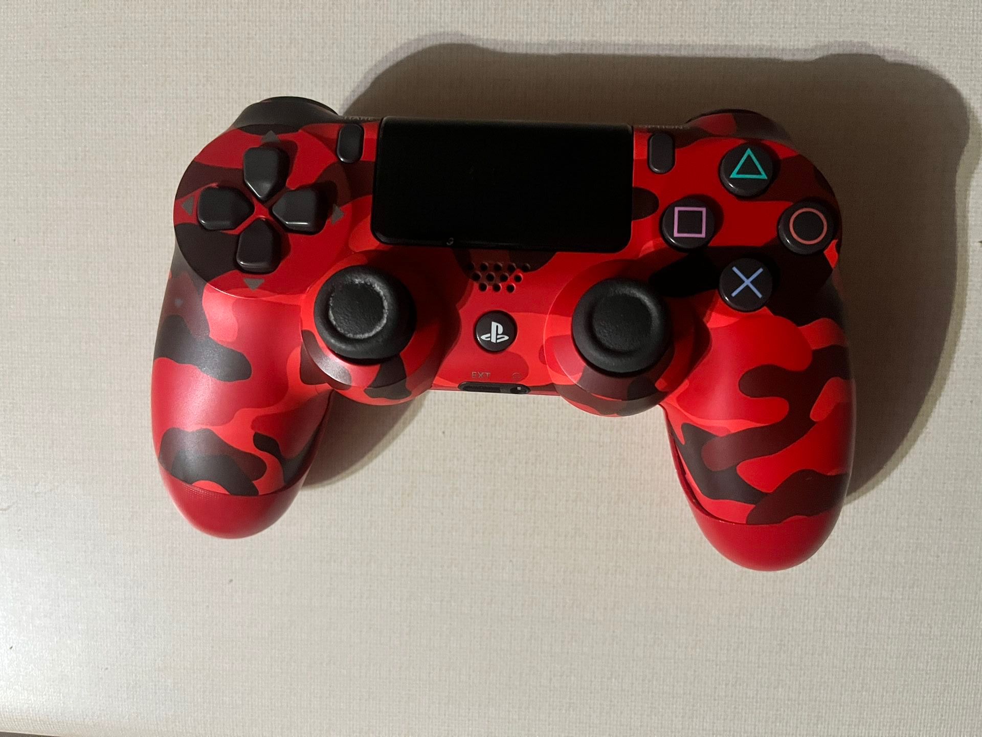 Red Camo PS4 Controller 