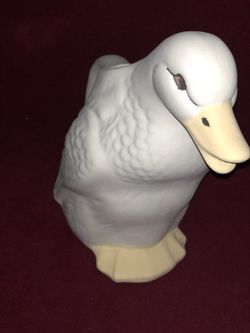Vintage Ceramic Duck Pitcher 1990