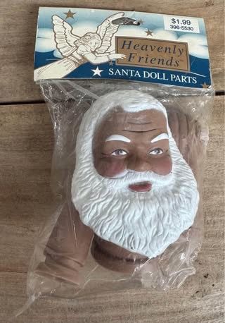 NEW and SEALED Santa Christmas Head and Arms just $3