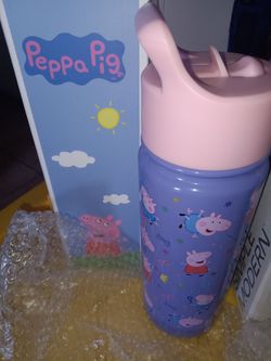 Peppa pig water bottle