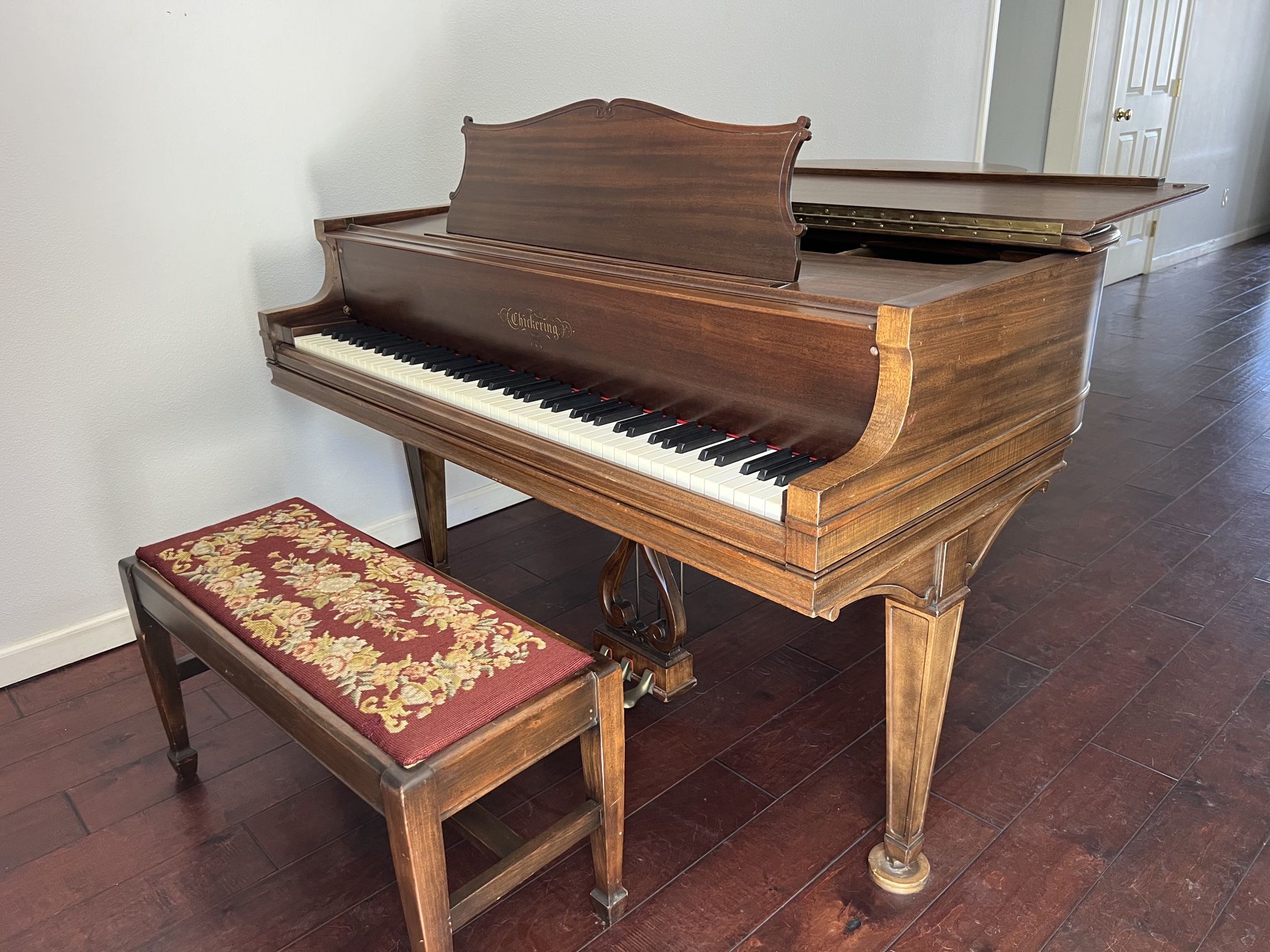 Antique Baby Grand Piano