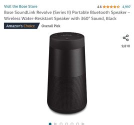 Bose SoundLink Revolve 2 