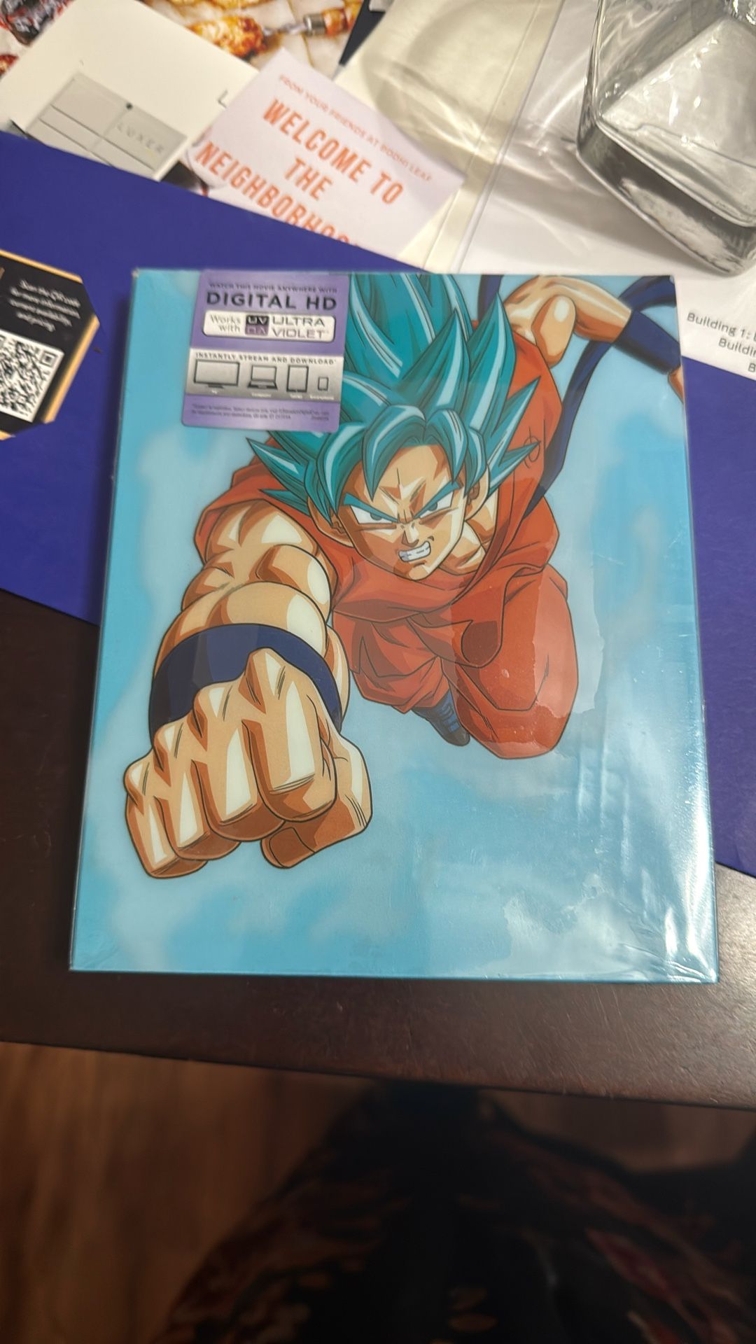 Dragon Ball Z Resurection blue ray dvd collector