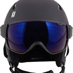 Salomon Driver S Visor - Lens Ski Helmet  (Size M)