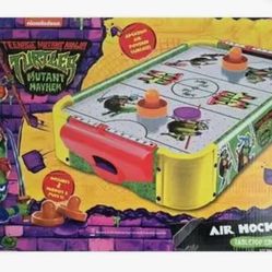 Forever Clever Teenage Mutant Ninja Turtles Tabletop Air Hockey Game