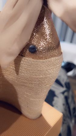 Ugg Tan Wedge Shoes