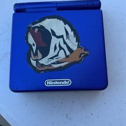 Nintendo Game boy Advanced SP With Star Wars Ep III Revenge Of The Sith