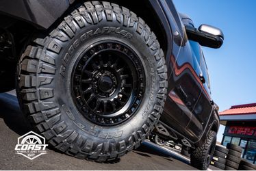 KMC IMS All Black 17” W/ 35” Nitto Wheel Package In Stock