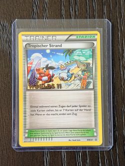 Pokémon Tropical Beach Worlds 2011 Promo BW28 German