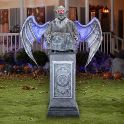 Haunted Living 7ft Gargoyle Halloween Animatronic