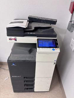 Konica Minolta Bizhub C258 Color Copier Printer Scanner Fax – Low Meter