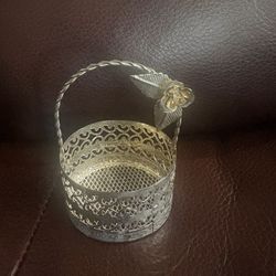 Vintage Silverplate Decorative Baskets (Set of 7)