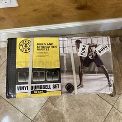 Set Of 40 Pound lb Weights | Curl