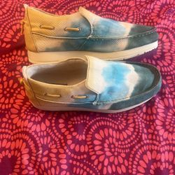 Sperry Slip Ons Tie Dye Size U.S 9 M