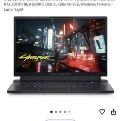 3070Ti Alienware Laptop 360hz