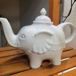 Porcelain Elephant Teapot