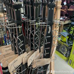 Concrete finisher belts (HAND CRAFTED) $119 EACH.