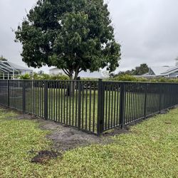 Mechanical Aluminum Fence 