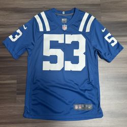Nike Indianapolis Colts Darius Leonard #53 NFL Home On Field Jersey Men's Small 