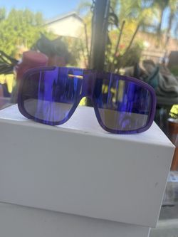 POC Purple Wrap Cycling Sunglasses Plastic Frame Unisex Adults