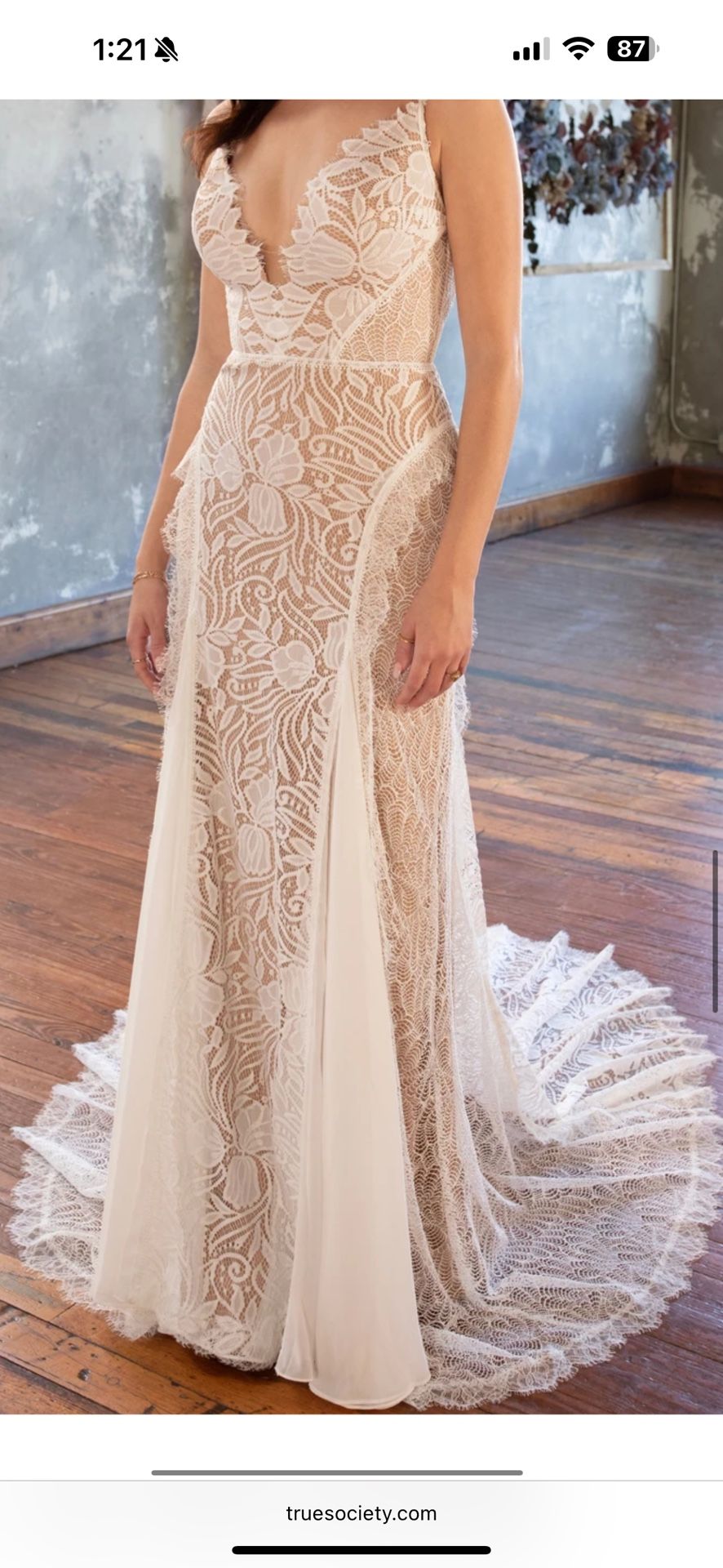 All Who Wander Bridal Dress 