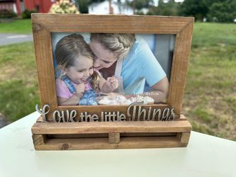 Rustic Wood Picture Frame – Love the Little Things
