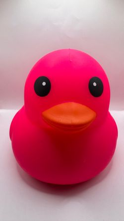 Pink duck squishy