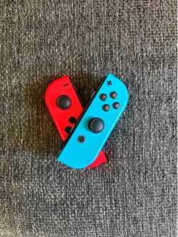 Nintendo switch controllers red blue!