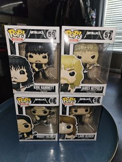 Metallica Funko Pop Set