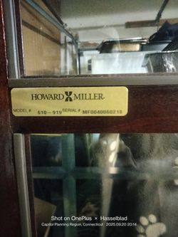 Howard Miller Clock Grandfather