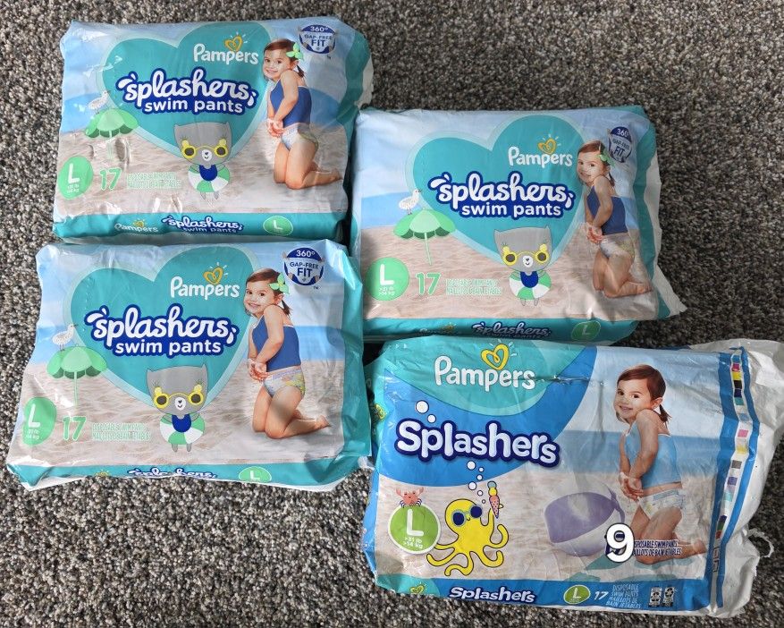 Pampers Swim Diapers Size Large