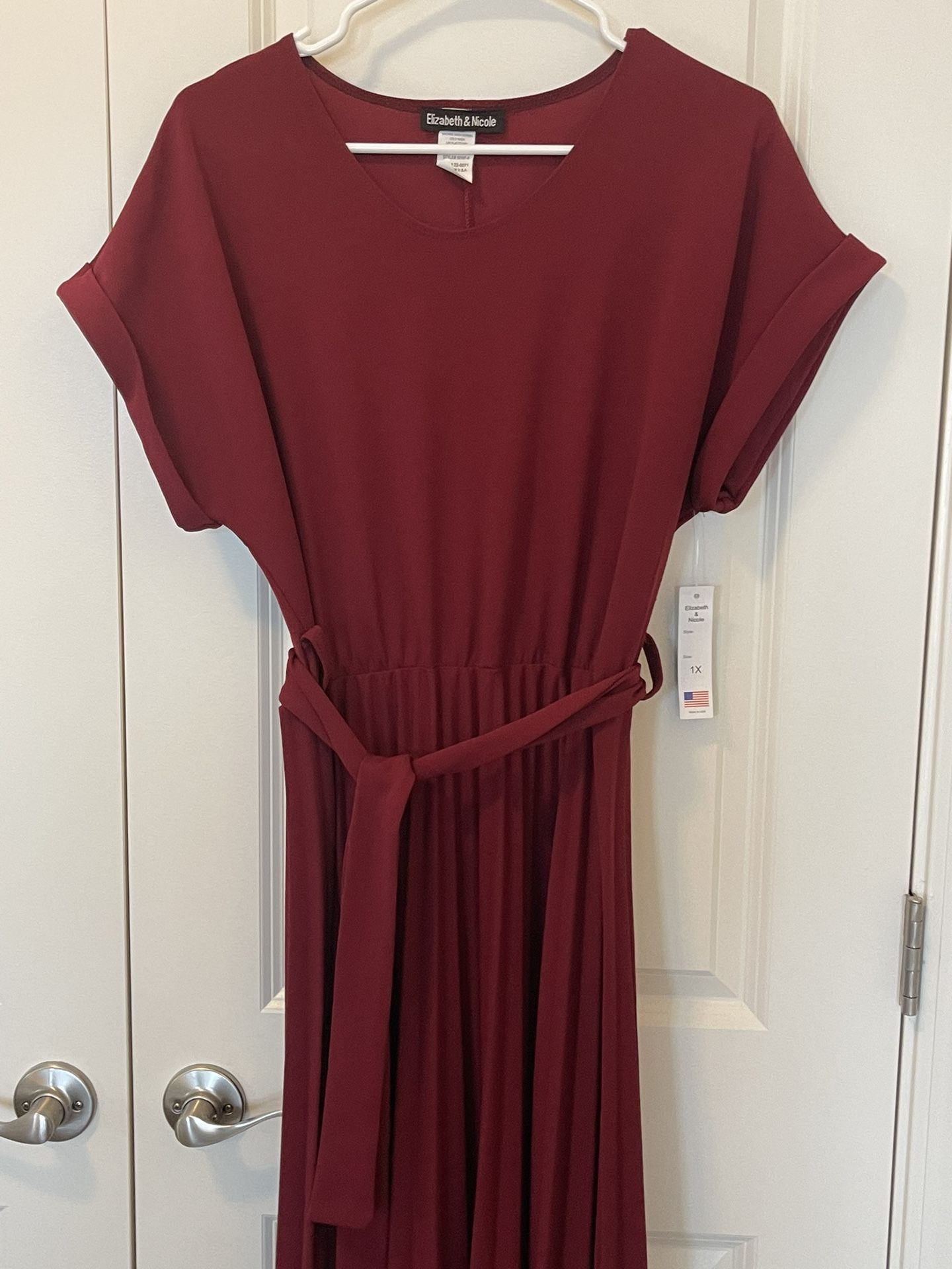 Brand New Dark Red / Cherry Color Dress