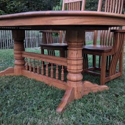 Dining Table And Two Chairs