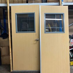 71 x 97. Raw opening. Commercial Doors.