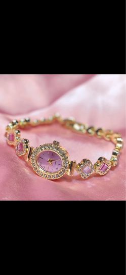 Pink Zircon Watch